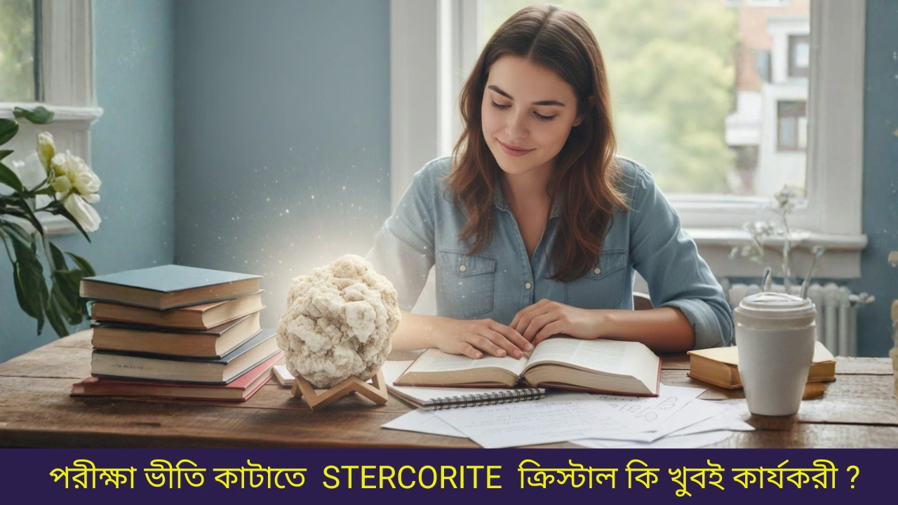 পরীক্ষা ভীতি কাটাতে STERCORITE ক্রিস্টাল কি খুবই কার্যকরী ?