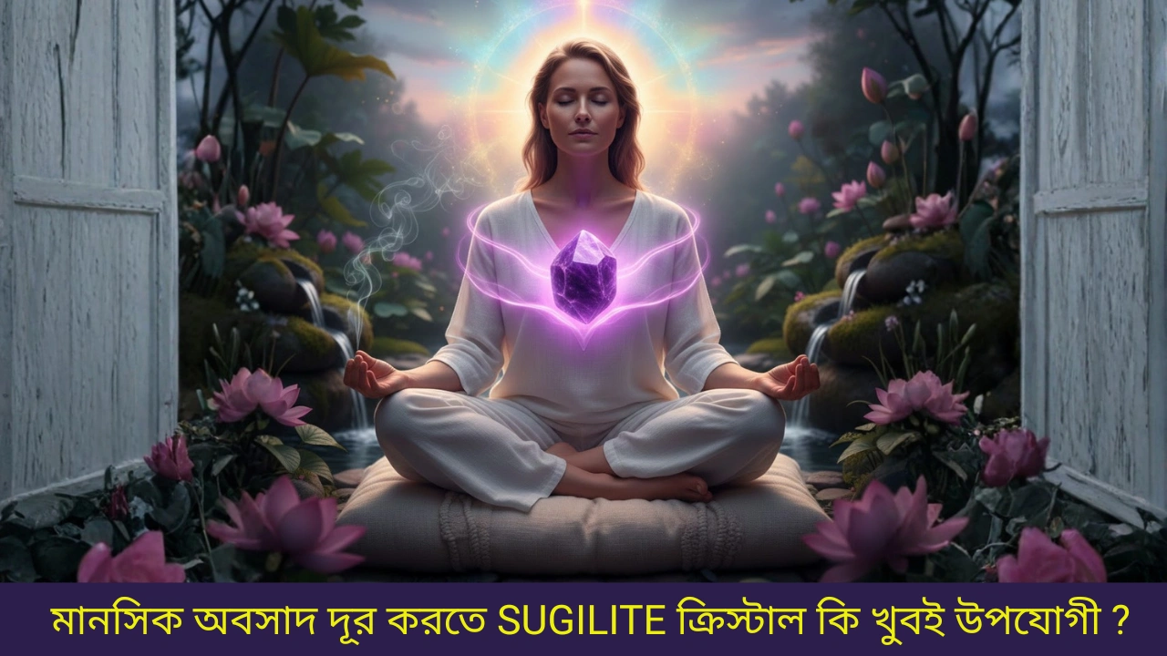 মানসিক অবসাদ দূর করতে SUGILITE ক্রিস্টাল কি খুবই উপযোগী ?